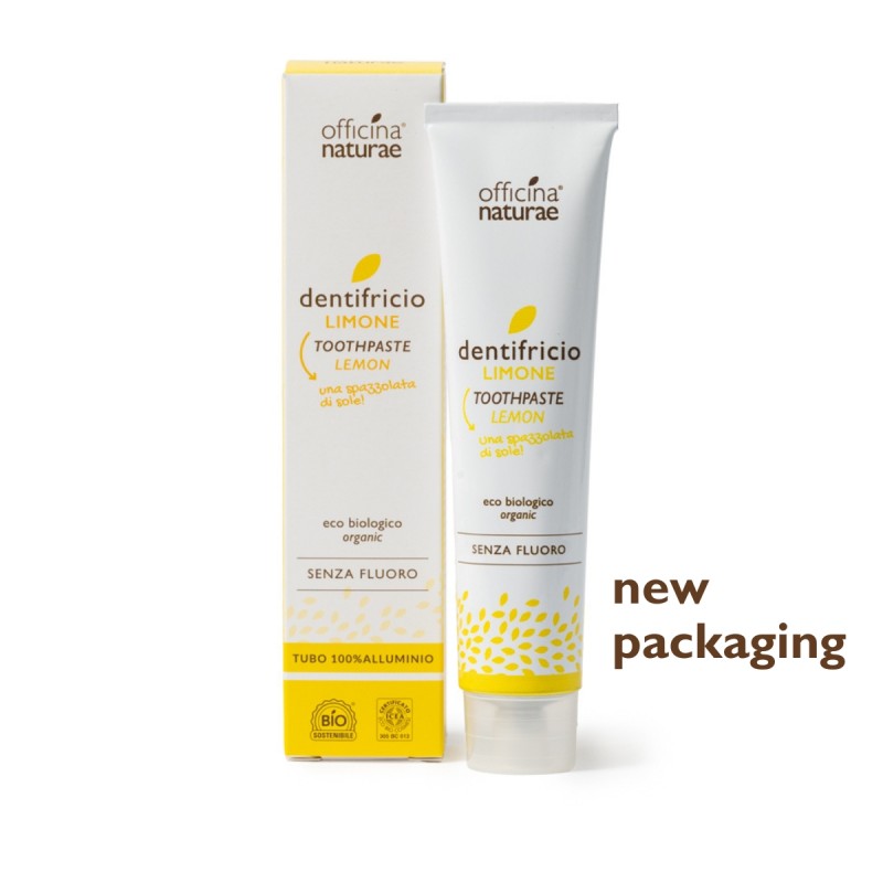 Natural Gel toothpaste Lemon flavour