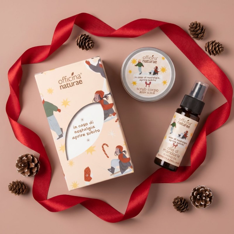Body Scrub and Almond Oil Gift Set