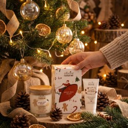 Kit regalo Candela di soia profumata e Crema corpo verbena