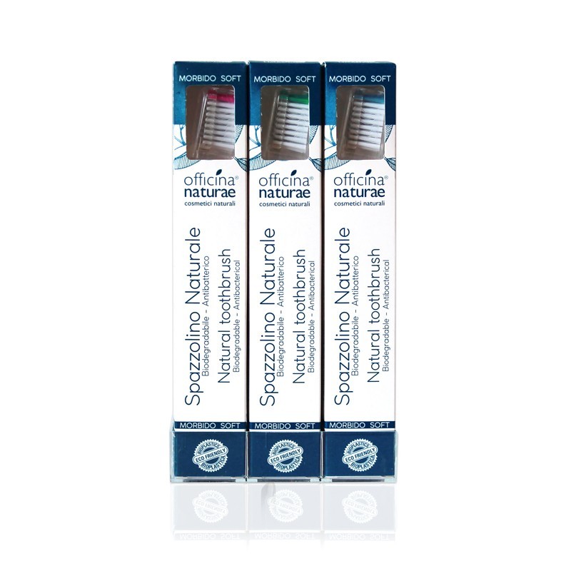 12 pieces Box of Natural Toothbrushes